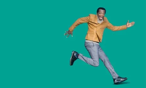 The Comedian Stephen K Amos: ‘My Feet Are a Disaster’ Plus They’re Connected on the Most Gaunt Legs You’ve Ever Seen.